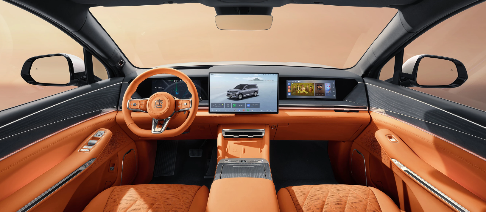 BYD Datang EV interior