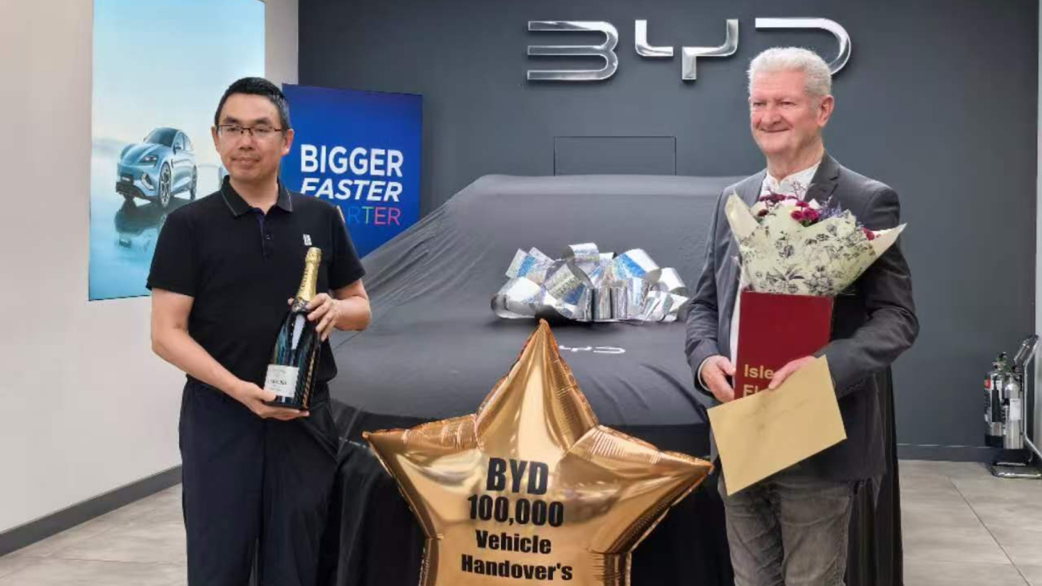 BYD Secures 5% of UK Market Share, Says Executive VP