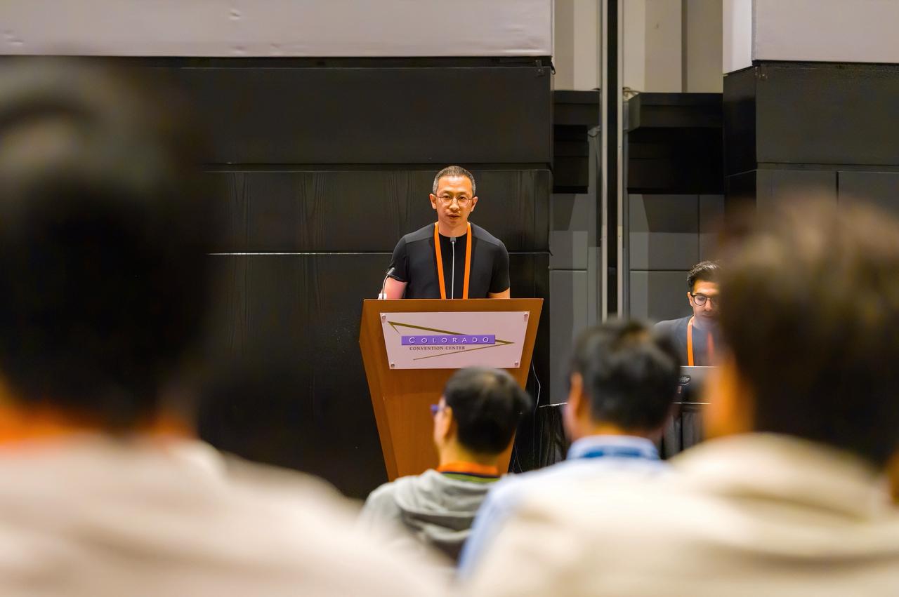 Dr. Xianming Liu presenting XPENG's Physical AI technology system at CVPR 2026