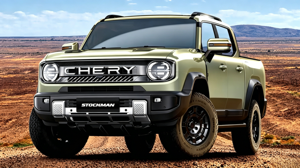 Chery Stockman: Diesel Plug-In Hybrid Pickup Targets BYD Shark in Overseas Markets