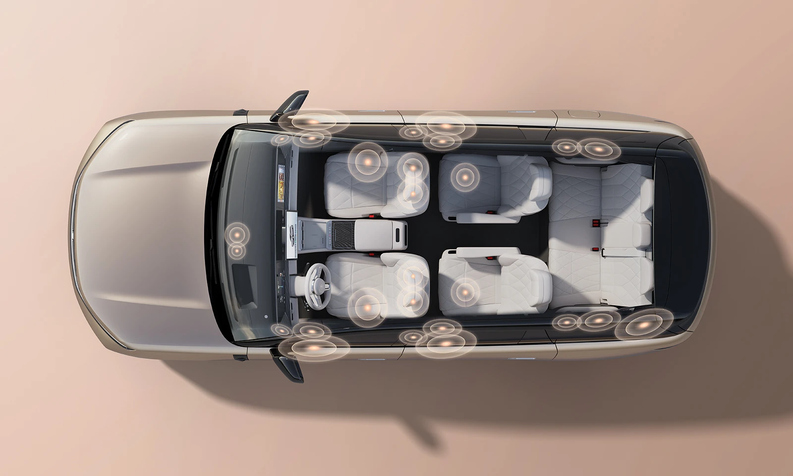 BYD Datang EV cabin details