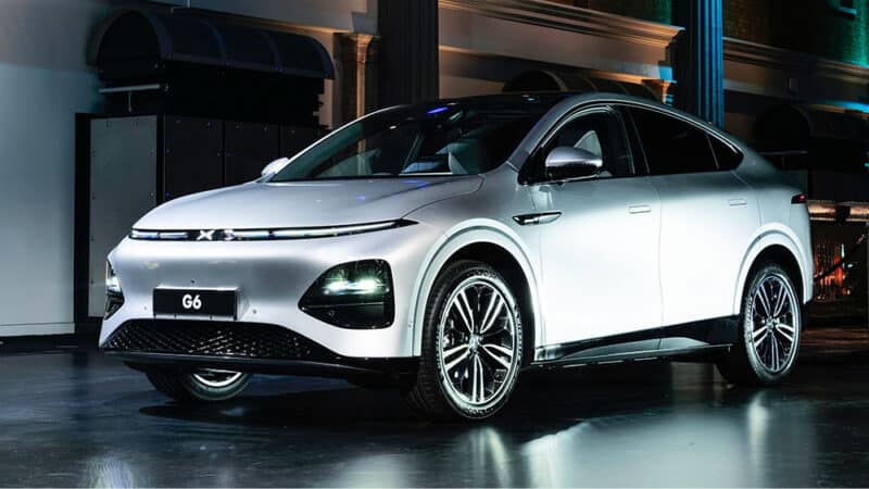 Xpeng G6 Chinese SUV coupe launched in the UK for 49,855 USD